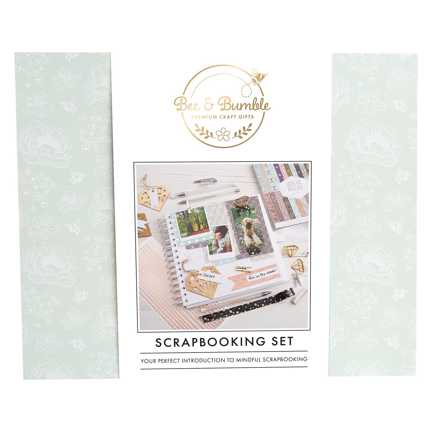 Bee & Bumble Scrapbooking SetWhite Michaels