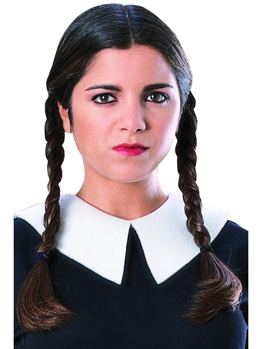 Adult Adams Family Wednesday Deluxe Adult Costume Wig