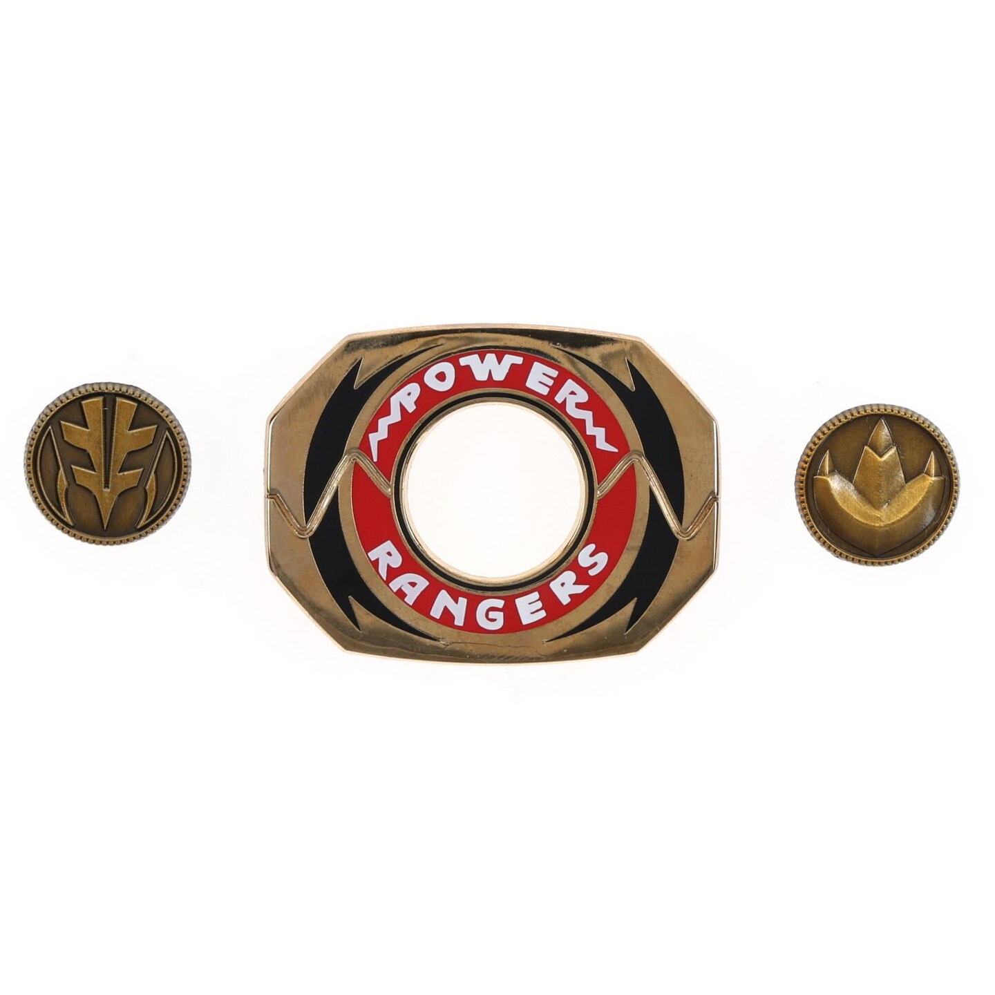 Power Rangers Legacy Morpher 3 Piece Pin Set | Green/White Edition