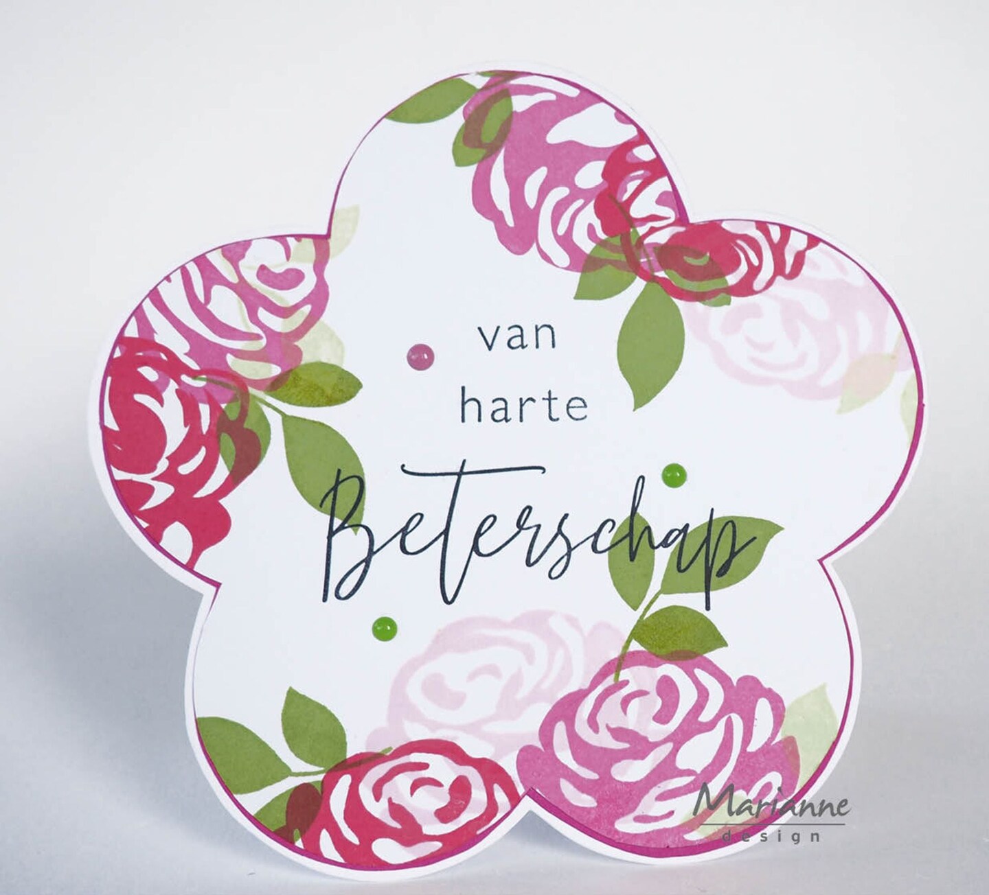 Marianne Design Colorful Silhouette - Roses Clear Stamps