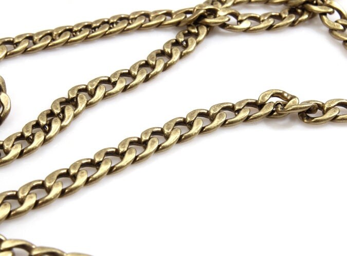 51.2" Bronze Style Metal Chain for Crossbody Bag Strap (BM-MK-2)