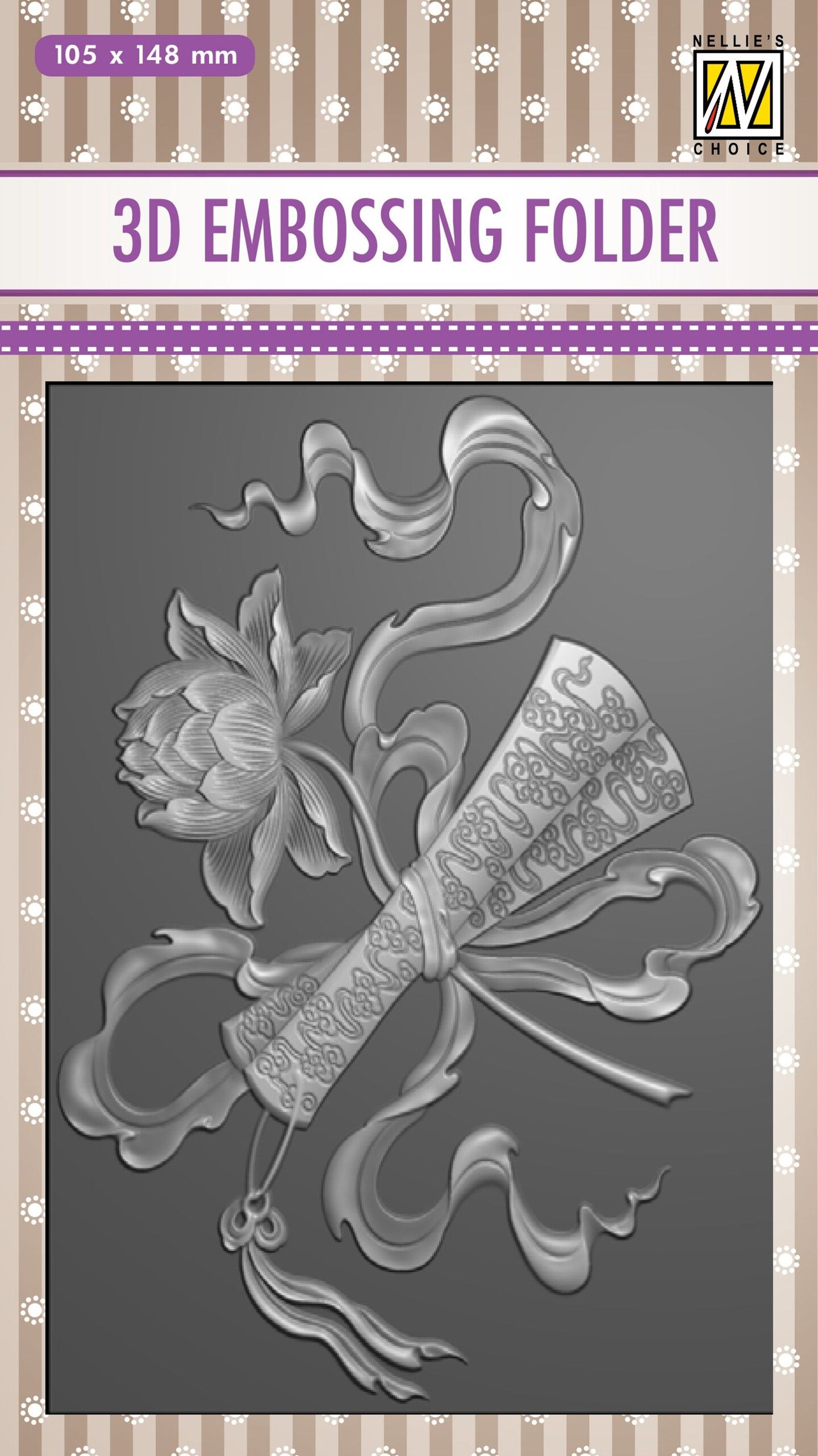 Nellie&#x27;s Choice  3D Embossing Folder - Diploma