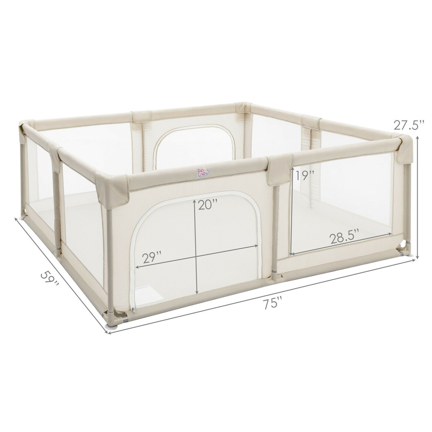 Baby Playpen Kids Activity Center Safety Play