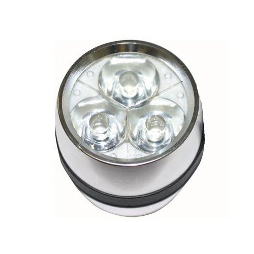 SUNLITE 1.5V FL3D 3LUX LED Black Flashlight