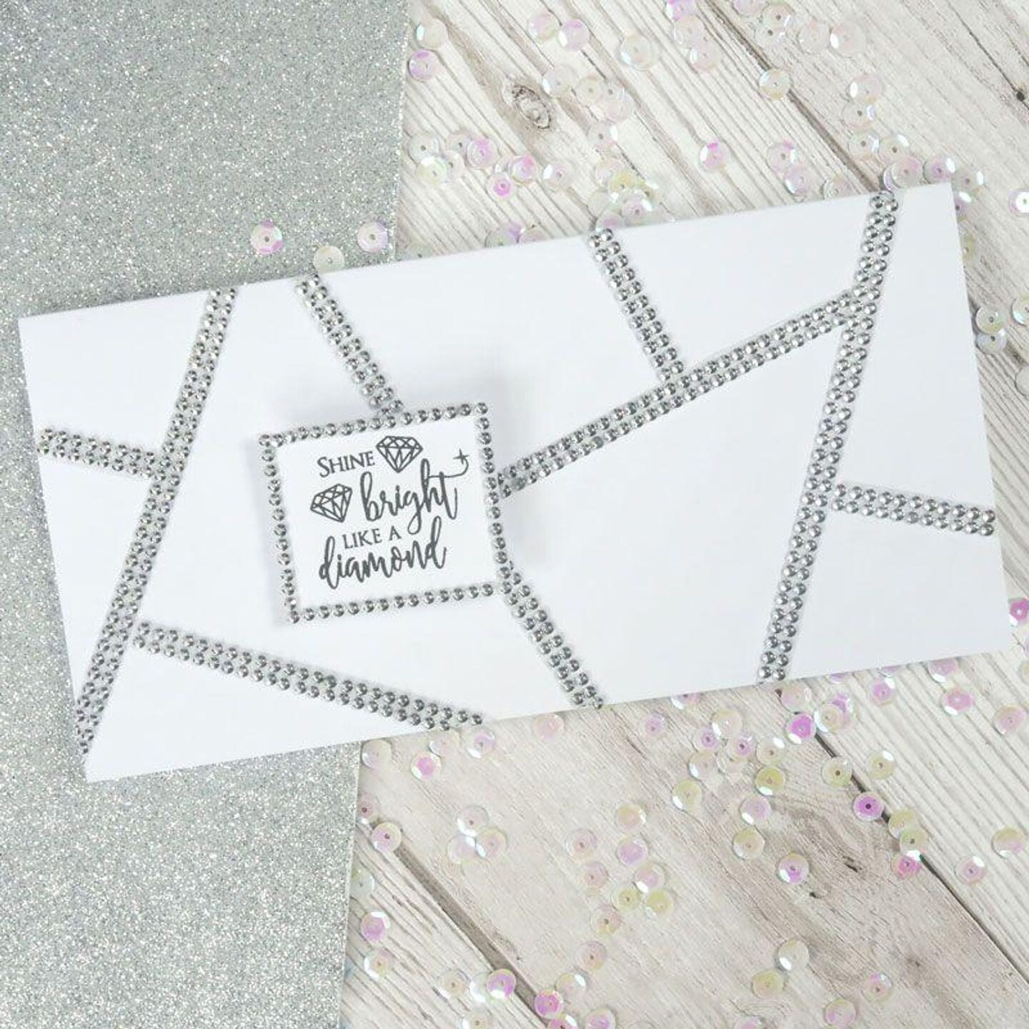 Hunkydory Crafts Diamond Sparkles Gemstone Rolls - Gold &#x26; Silver