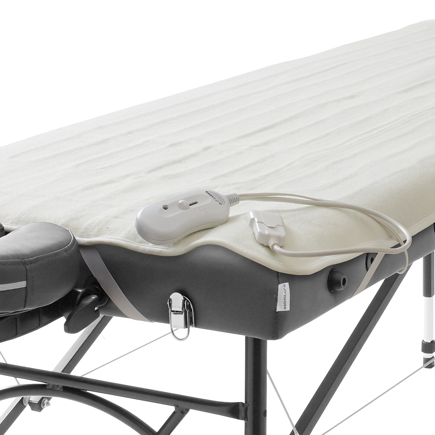Saloniture Massage Table Warmer - Premium Felt Lined Heating Pad, 72" x 30" with Three Heat Settings