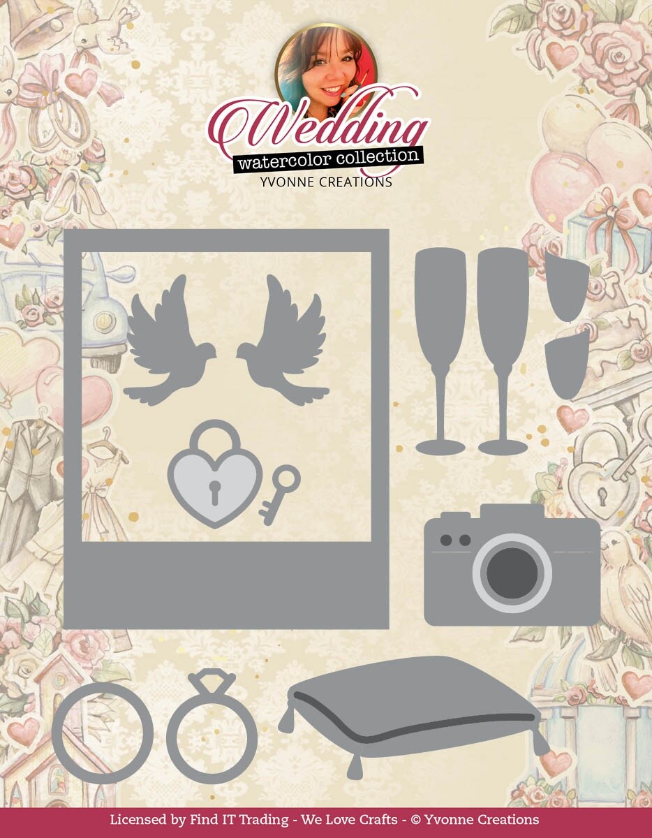 Find It Trading Yvonne Creations Die-Wedding - Wedding Accessories