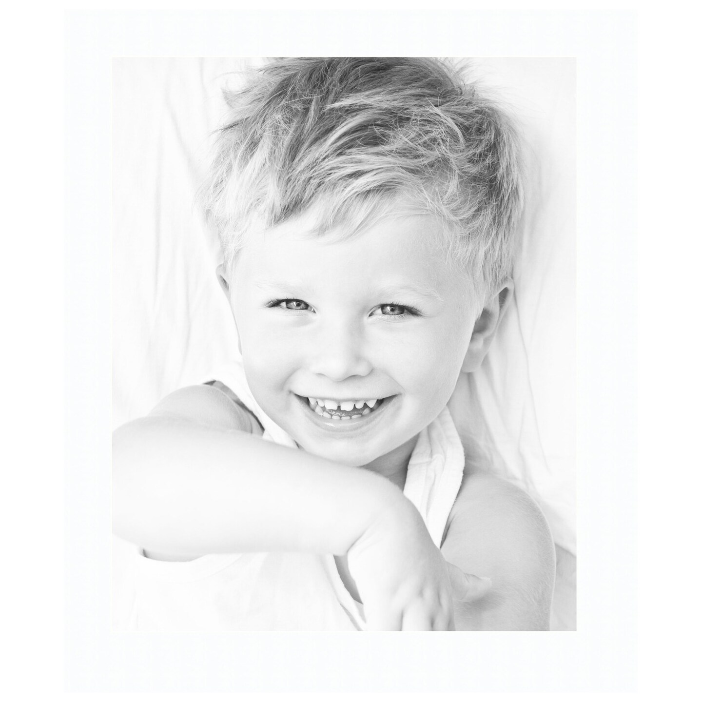 Custom Super White Mat, Available in Image Sizes 4x4&#x22; to 20x32&#x22;, Outside Size is 4&#x22; Larger Than Image Size