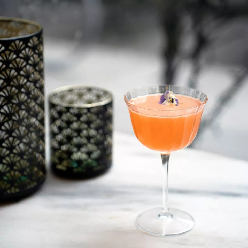 Luigi Bormioli Bach Retro Champagne/Sherbet 8.75oz, Set of 4, White