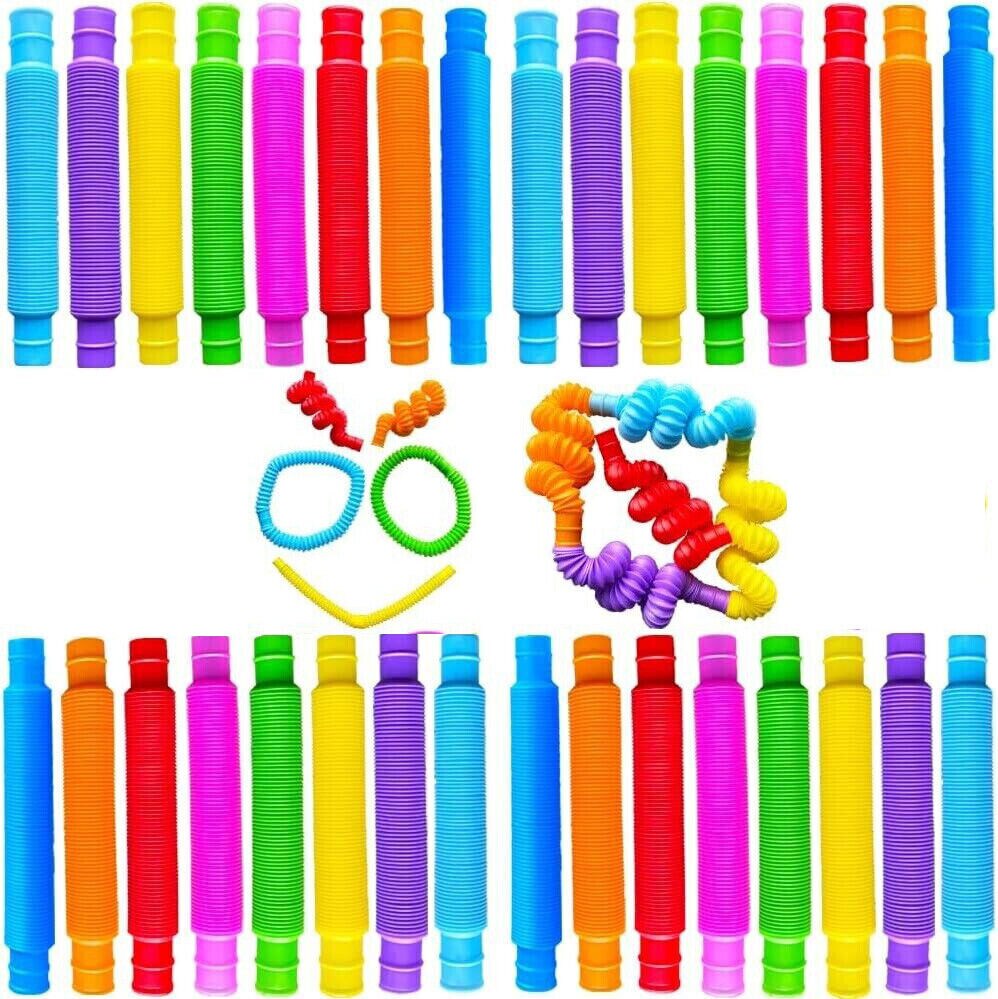 Kitcheniva Fidget Tubes Pop Toy Set For Children And Adult