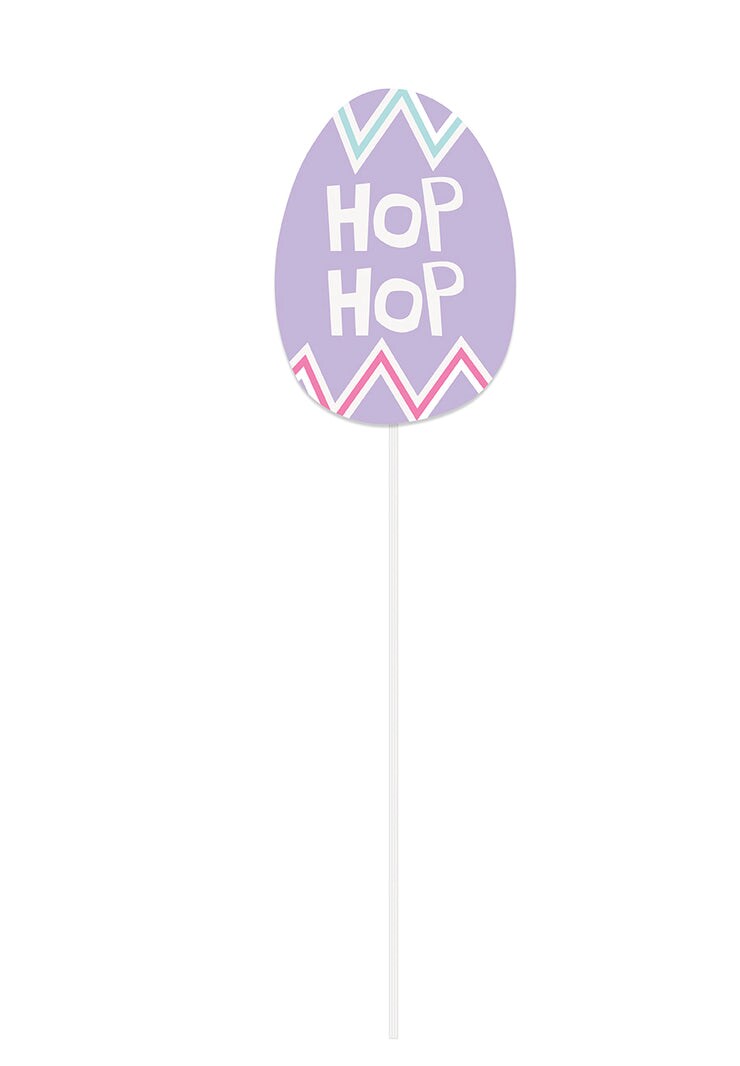 Easter Egg Hunt Clue Signs, 10ct