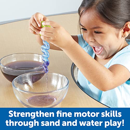 Learning Resources Sand &#x26; Water Fine Motor Set, Construction Toy, 4 Pieces, Ages 3+