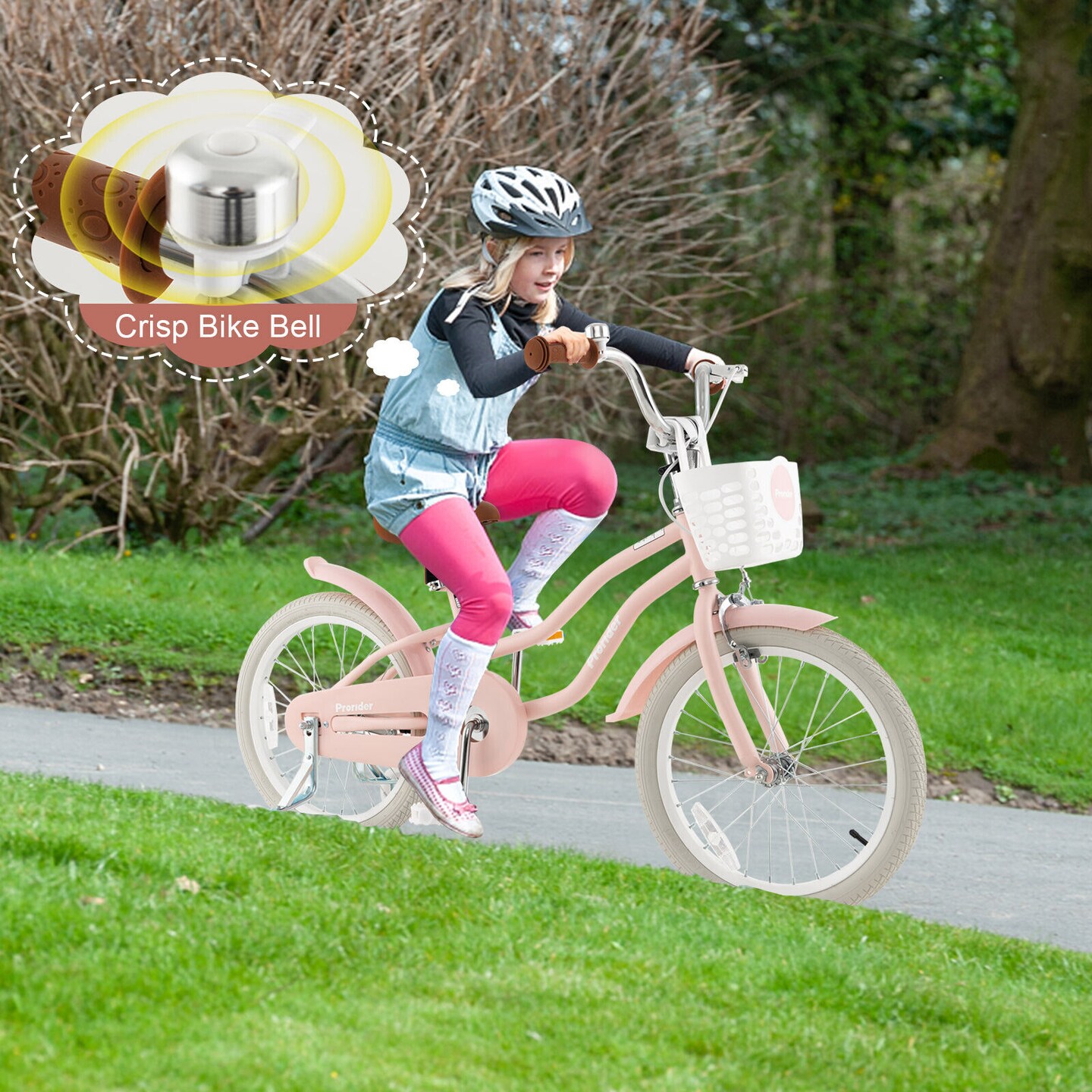 Children Bicycle with Front Handbrake and Rear Coaster Brake