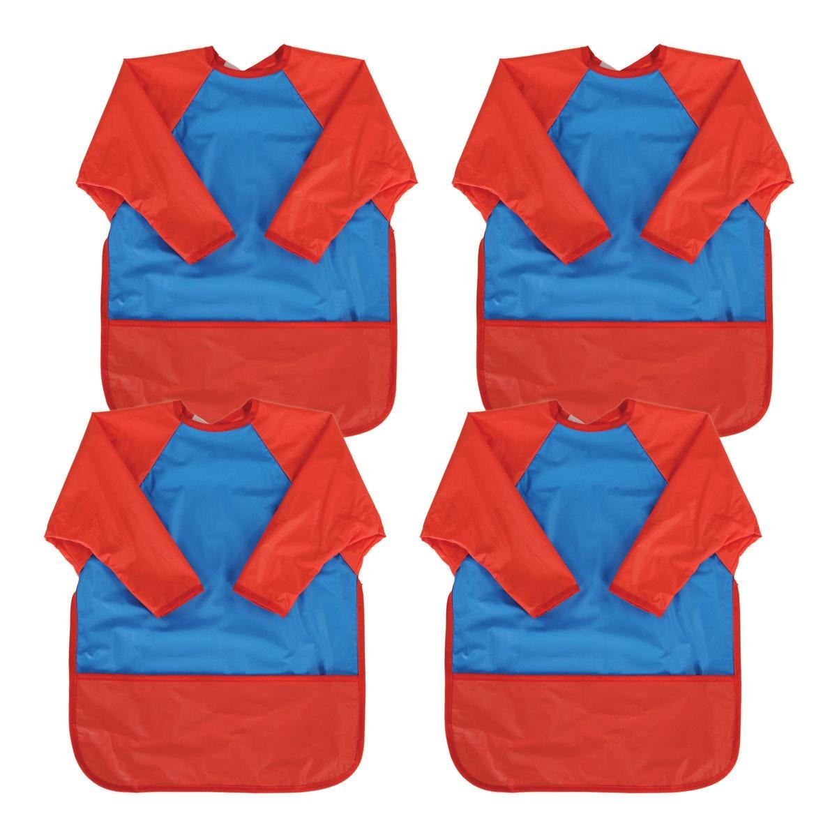 Children&#x27;s Factory Inc Preschool Art Apron - Set of 4