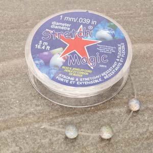 1mm Clear Magic Stretch - 5m - 2 Pack – Beads, Inc.