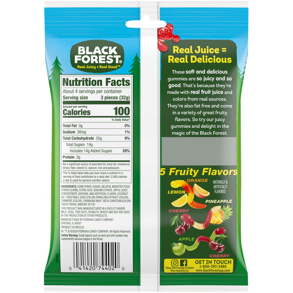 Gummy Worms 4.5 Ounce (Case of 12)