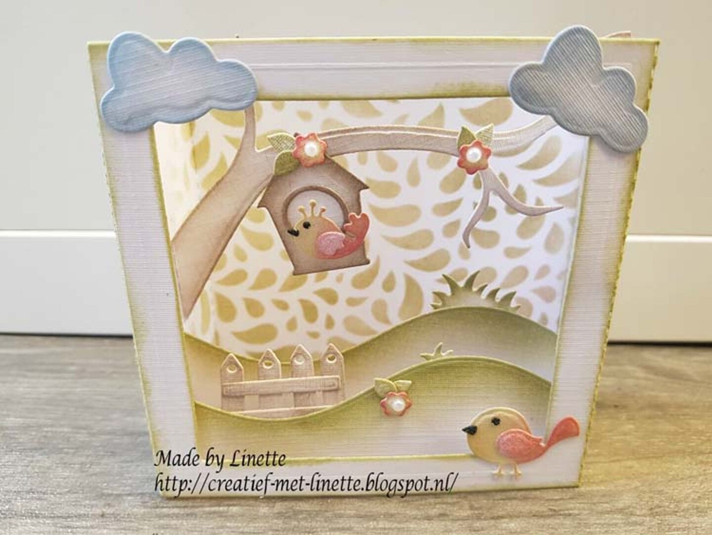 Nellie&#x27;s Choice  - Shape Die Blue Birdhouse