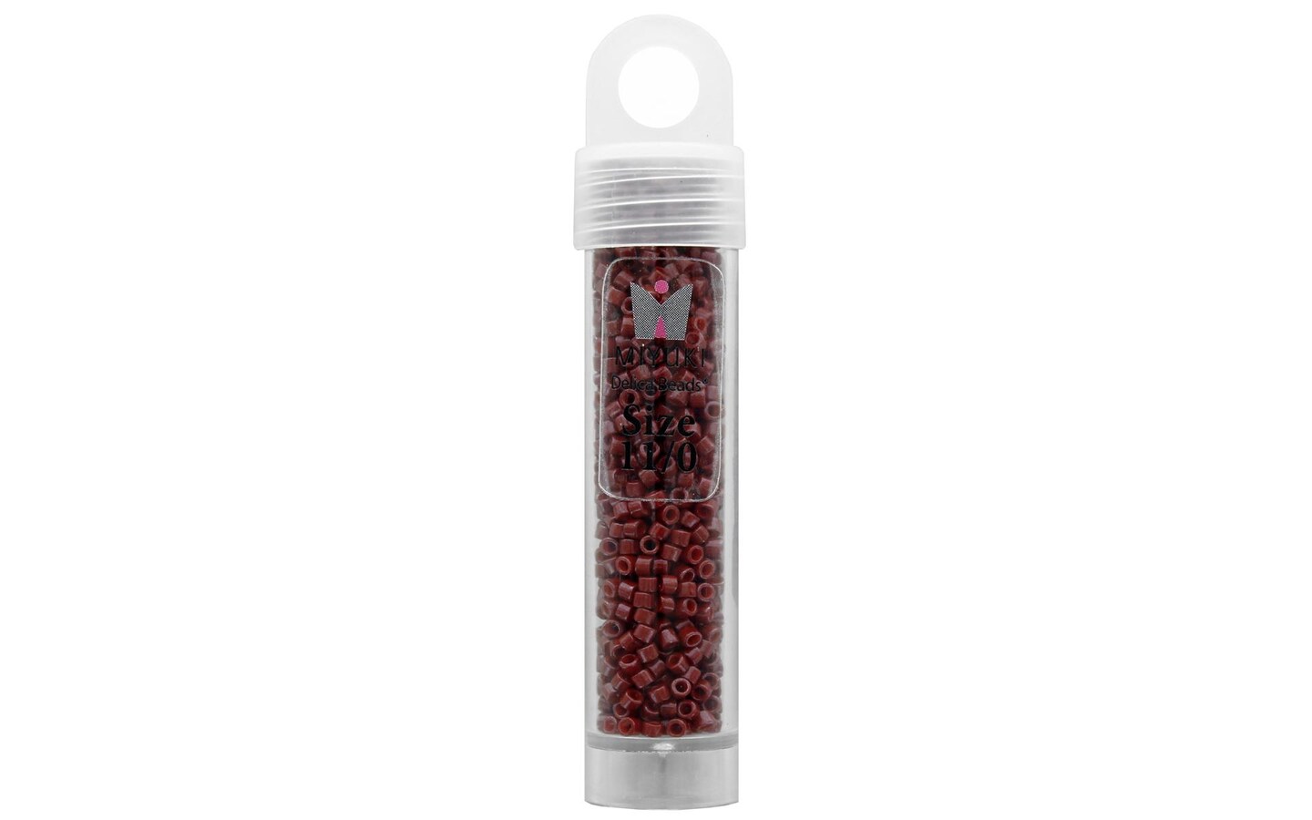 John Bead Miyuki Delica 11/0 Rd Cranberry Red