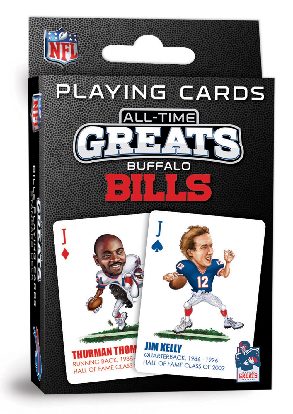 MasterPieces Officially Licensed NFL Buffalo Bills Playing Cards - 54 Card  Deck for Adults