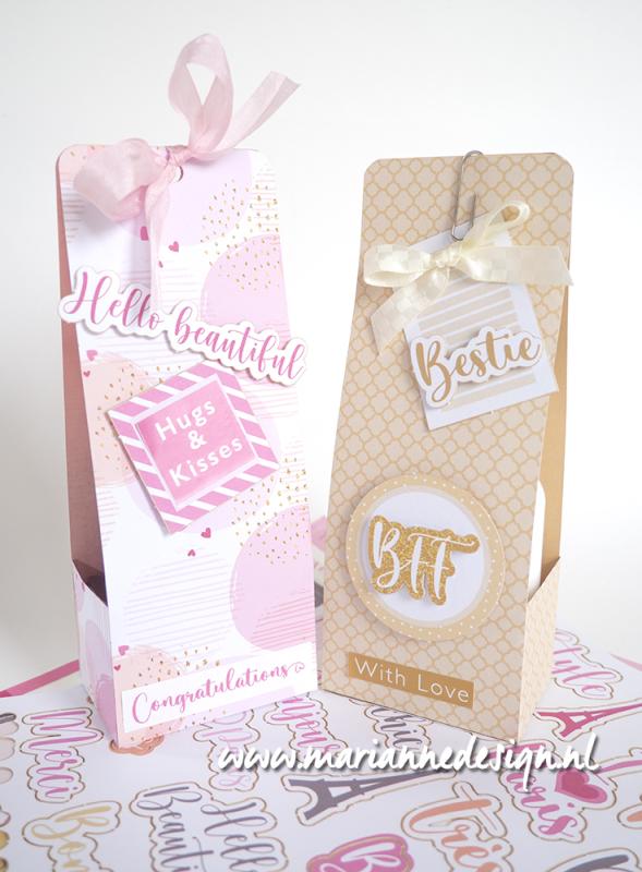 Marianne Design  Craft Stencil - Beauty Gift