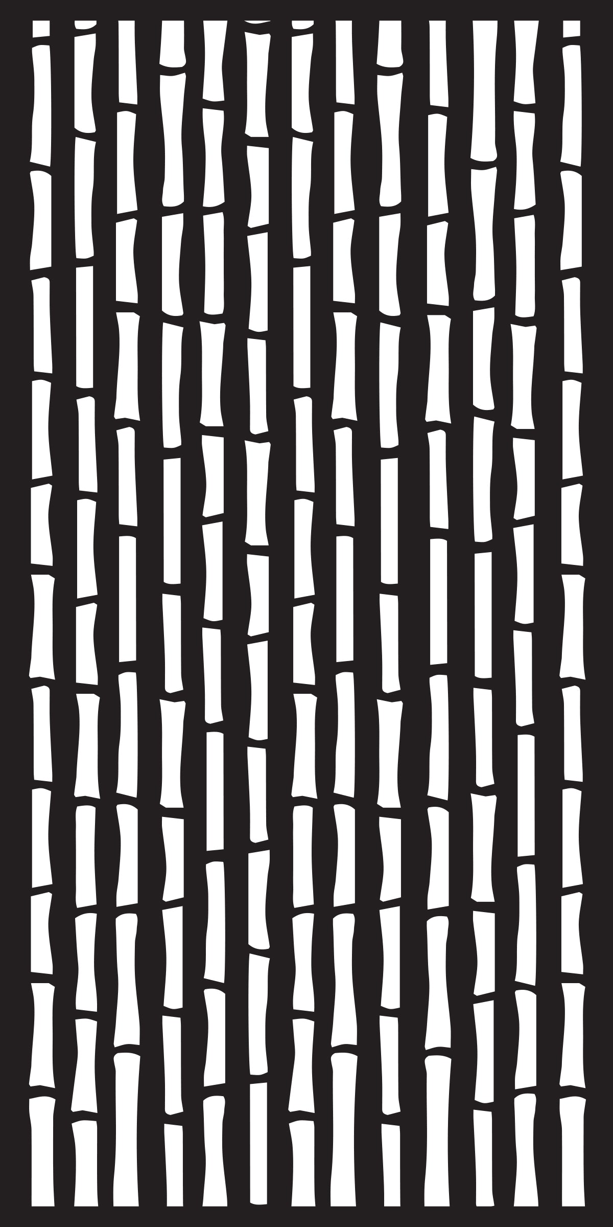 Creative Expressions  Bamboo Sticks DL Stencil 4 in x 8 in (10.0 x 20.3 cm)