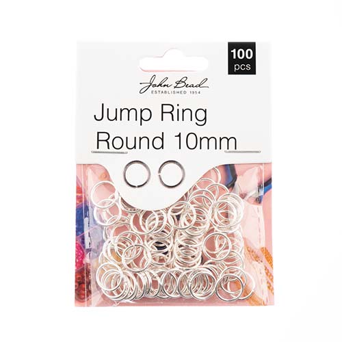 John Bead Must Have Findings Round Jump Rings