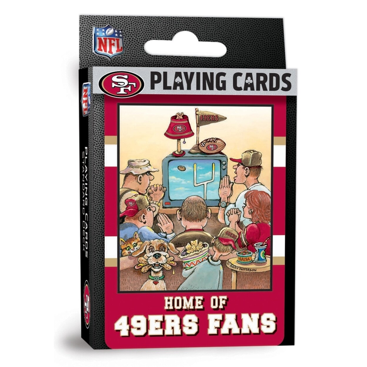 MasterPieces San Francisco 49ers Fan Deck Playing Cards - 54 Card Deck