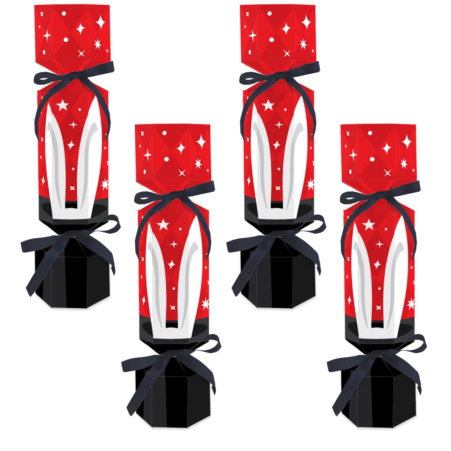 Big Dot of Happiness Ta-Da, Magic Show - No Snap Magical Birthday Party Table Favors - DIY Cracker Boxes - Set of 12