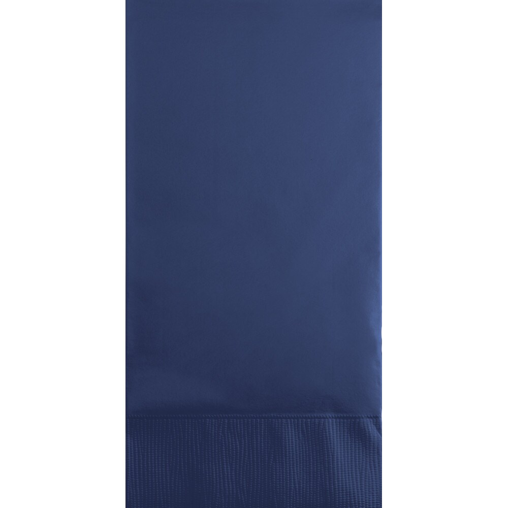 Party Central Club Pack of 192 Navy Blue 3-Ply Disposable Party Guest Napkins 8&#x22;
