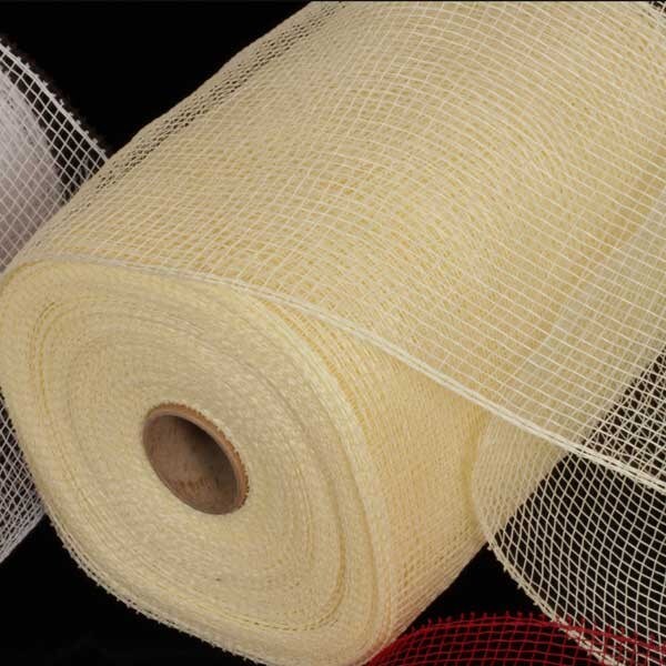 The Ribbon People Ivory Decorating Mesh Craft Ribbon 6.5" x 120 Yards