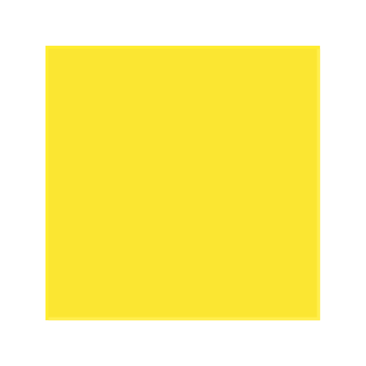 Fluorescent Yellow Cast Acrylic Gloss 1/8&#x22; (5&#x22; x 10&#x22;)