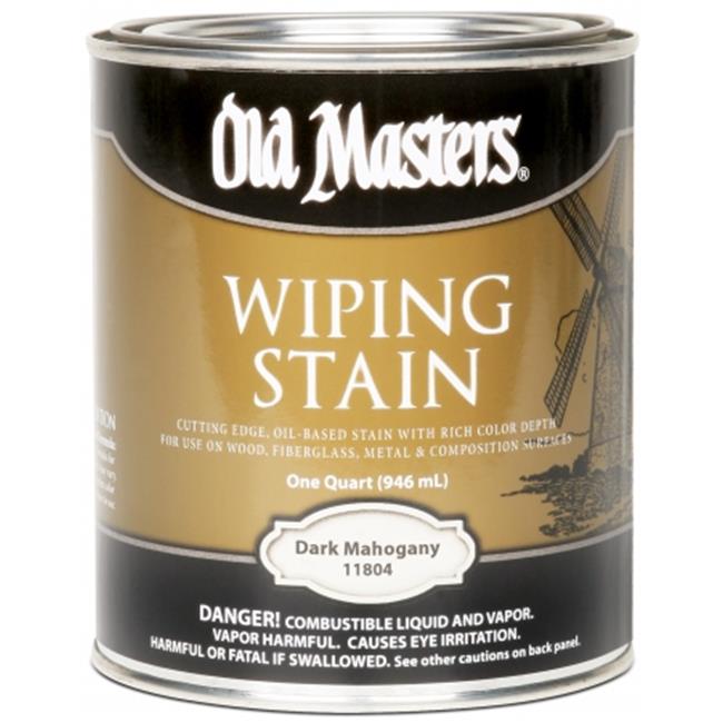 1 Quart Dark Mahogany Wiping Stain