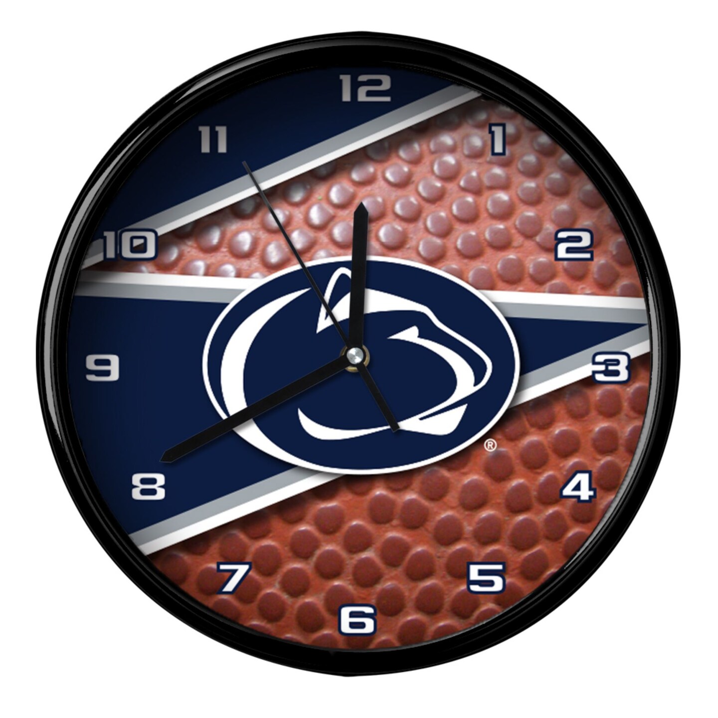 The Memory Company 11.5&#x22; Blue and Brown NCAA Penn State Nittany Lions Wall Clock