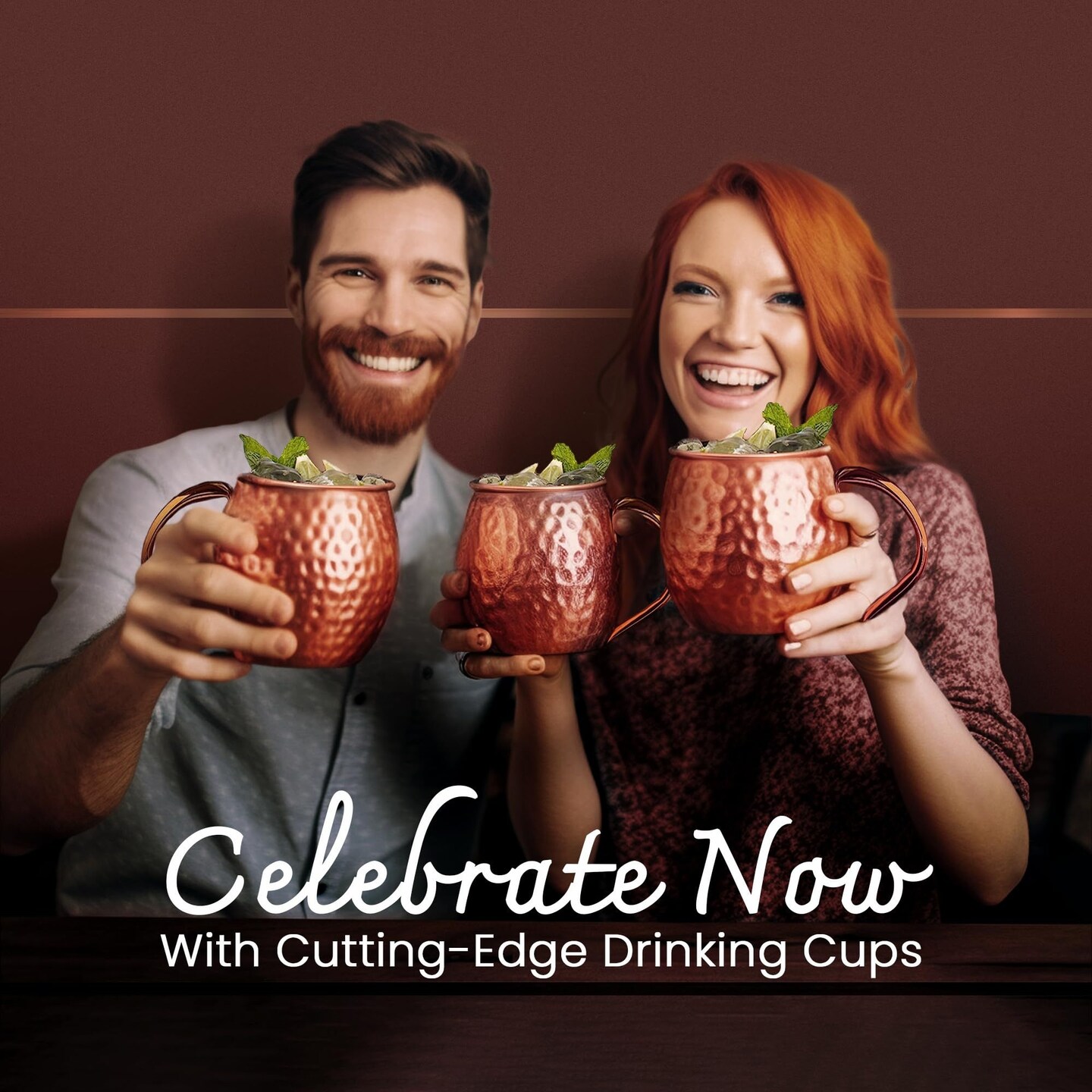 The Cocktail Box Co Moscow Mule Mugs - Thumbnail 4