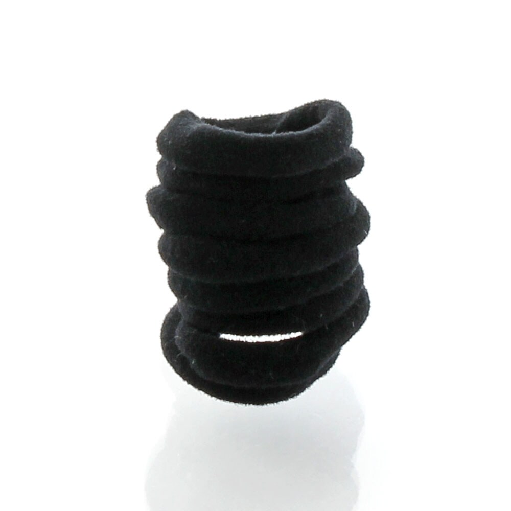 Baby/Toddler Stretchy Nylon Ponytail Holders Black - 1000 pcs