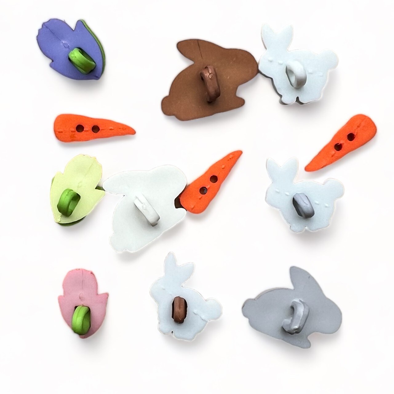 Buttons Galore and More Craft &#x26; Sewing Buttons - Bunny Fun - 36 Buttons