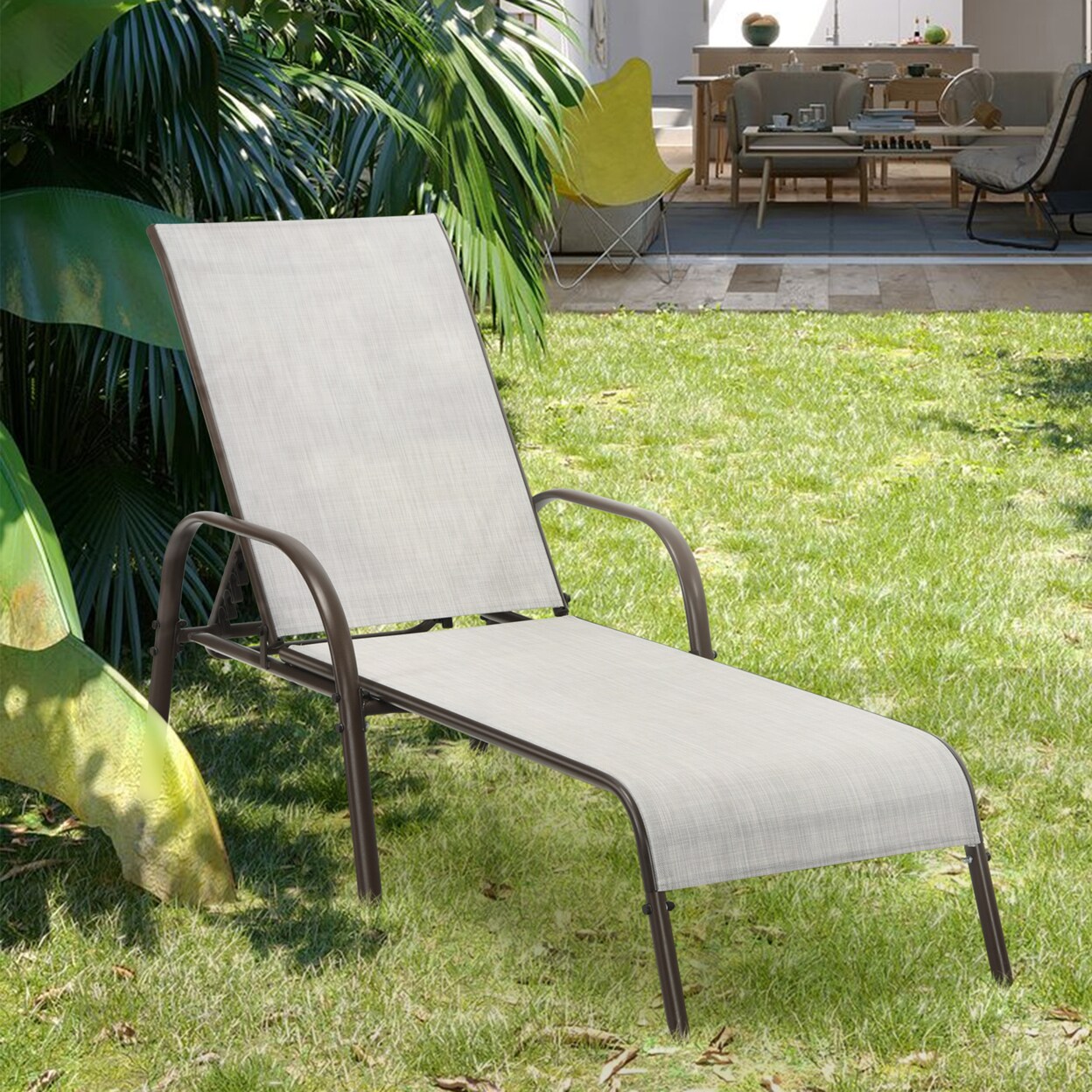 Yard best sale chaise lounge