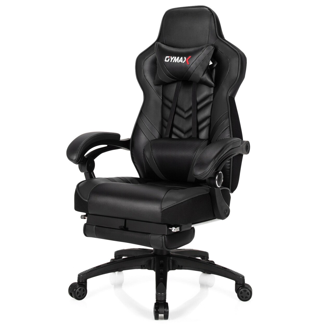 Office Computer Desk Chair Gaming Chair Adjustable Swivel W/Footrest