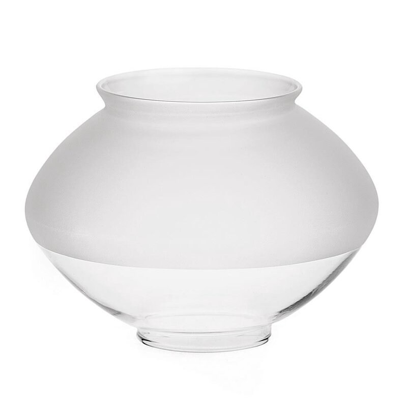 Replacement Glass Globe for Gas Lights Bottom 2 1/8 inches diameter