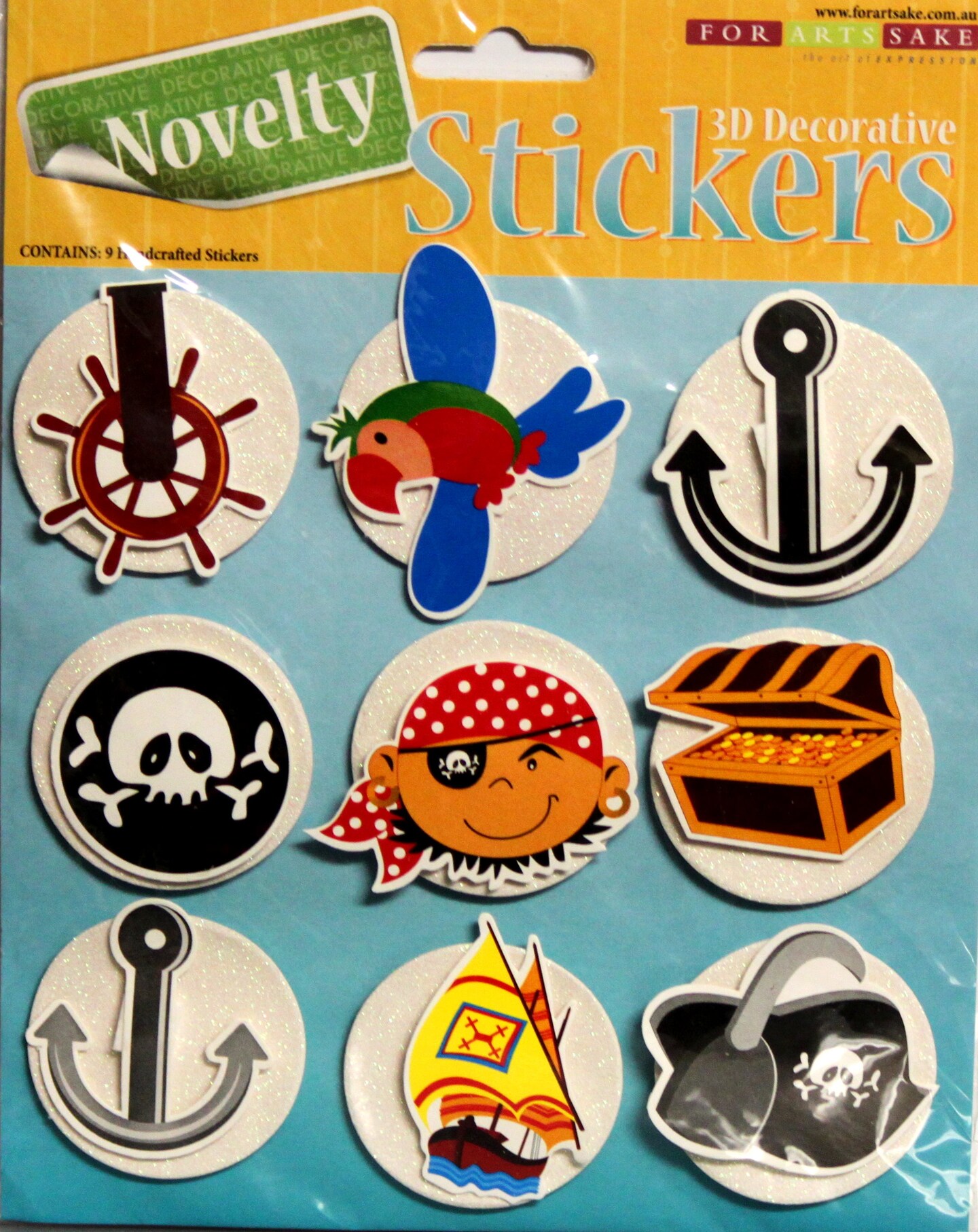 Pirates Dimensional Stickers