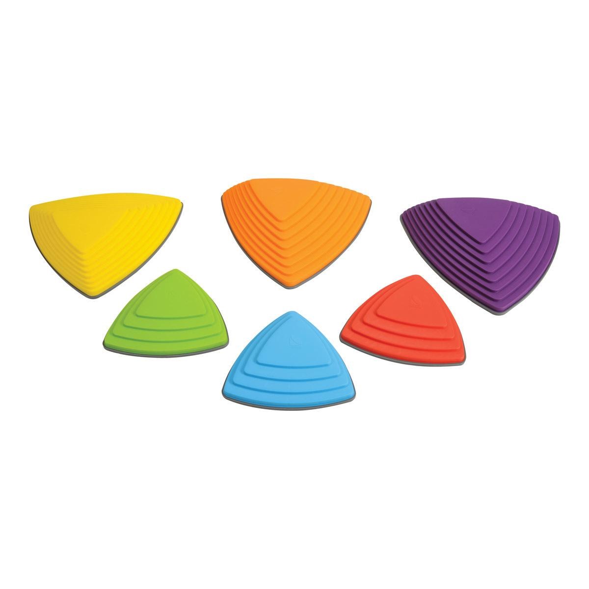 Gonge GONGE River Stones Kids Stepping Stones for Balance and Coordination - Set of 6