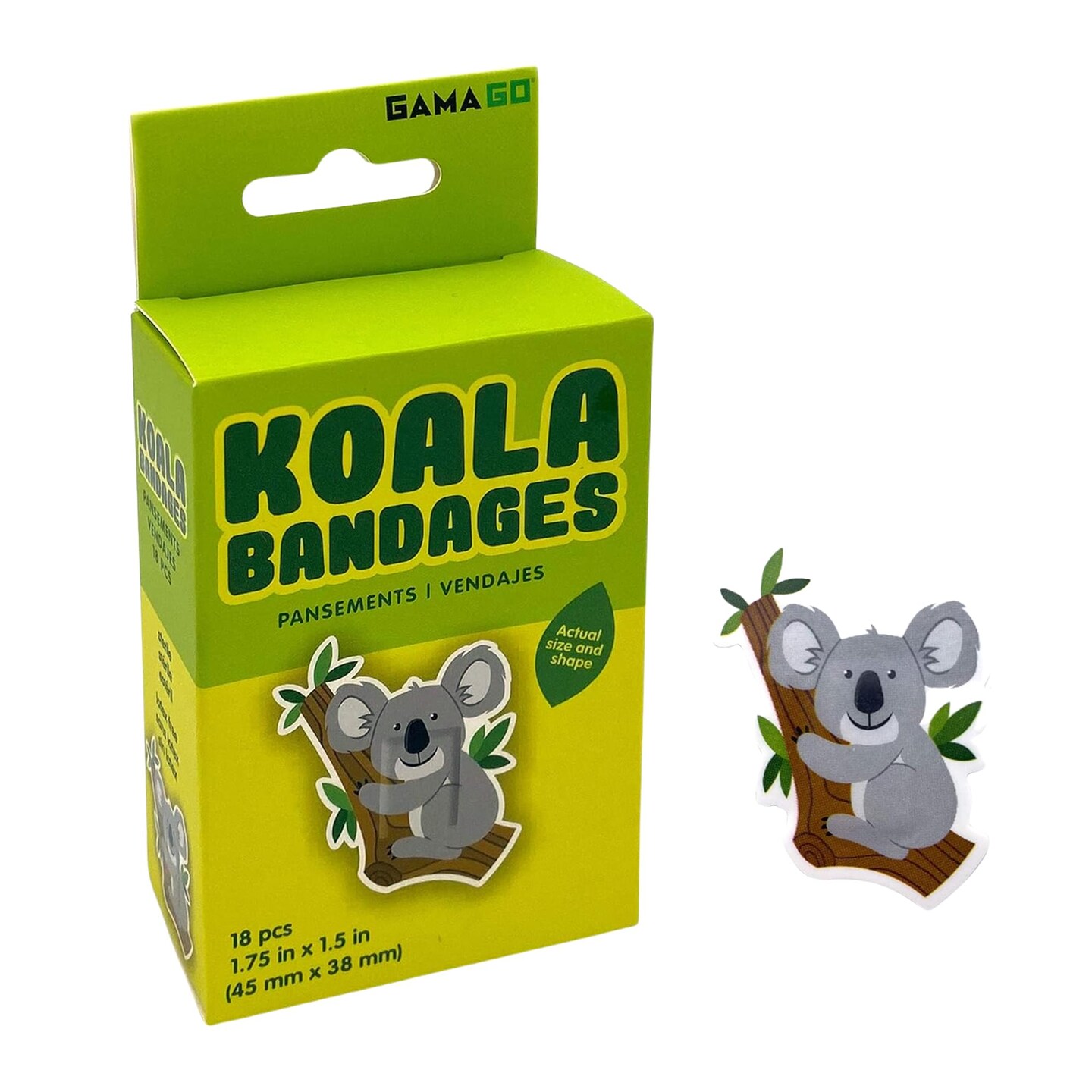 Koala Bear Adhesive Bandages | 18 Count
