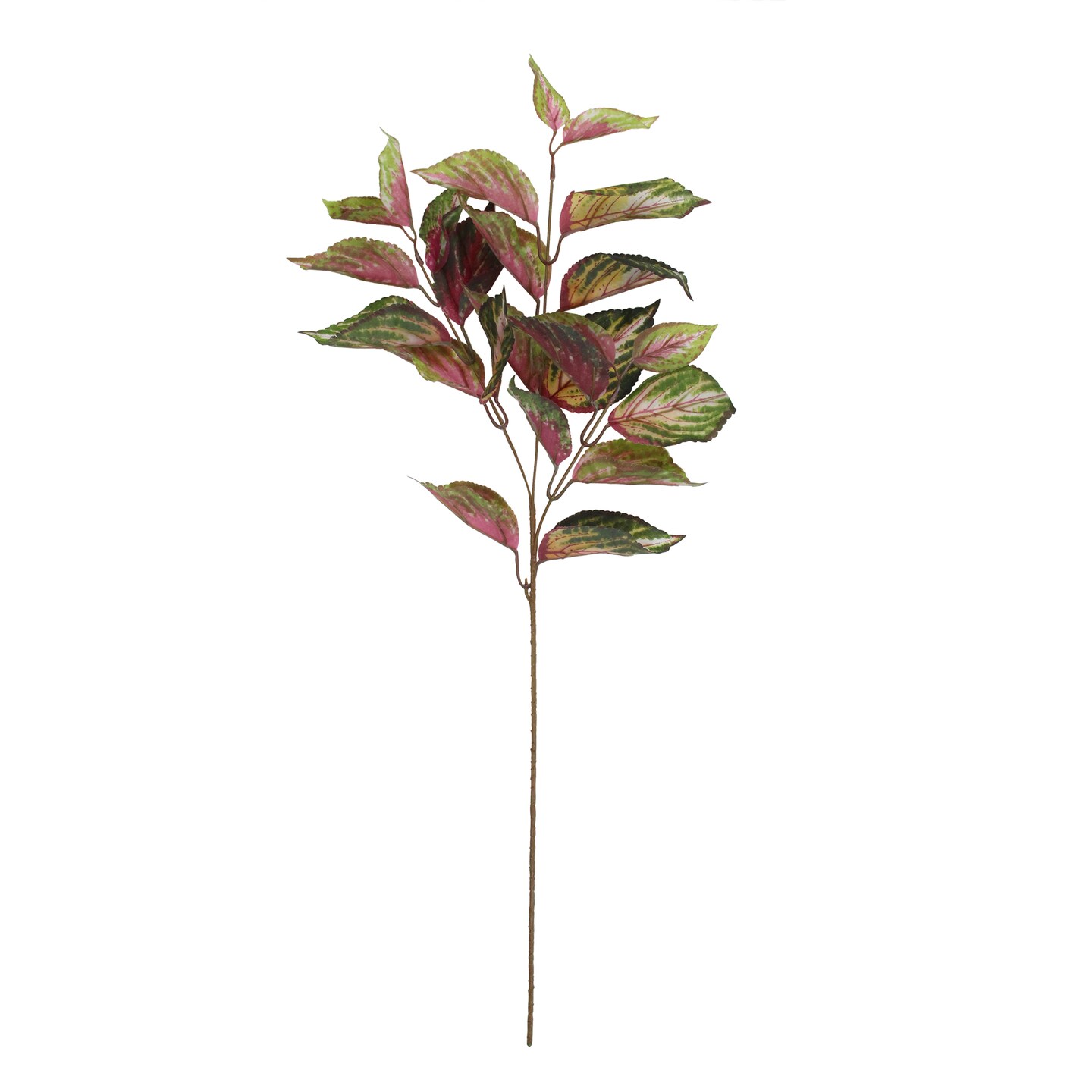 Select Artificials 30" Purple and Green Ornamental Artificial Coleus Leaf Spray