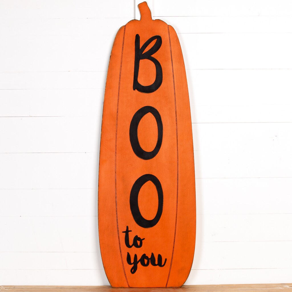 57&#x22; Tall Pumpkin Porch Sign