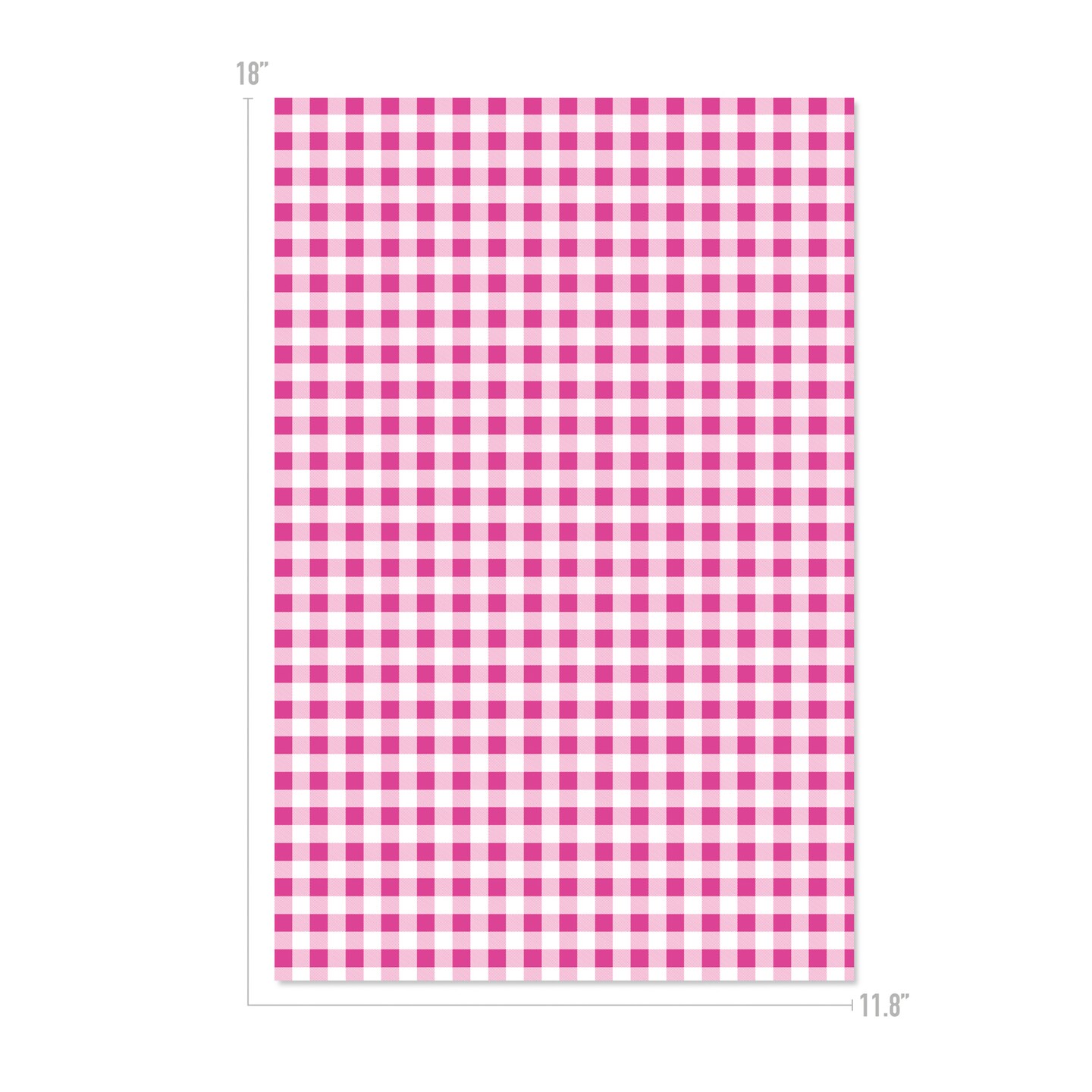 Happy Crafters Buffalo Plaid 11.8" x 18" Sheet