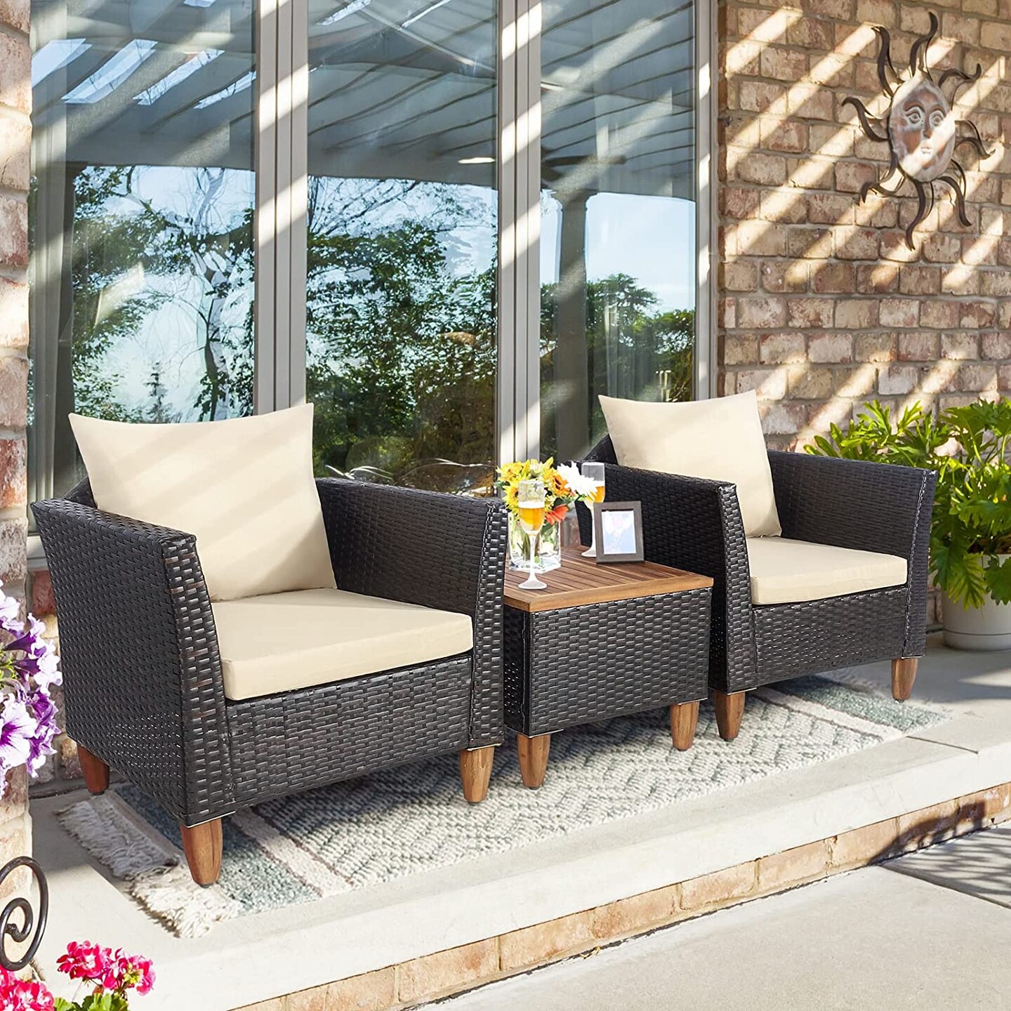 Bistro outlet sofa set