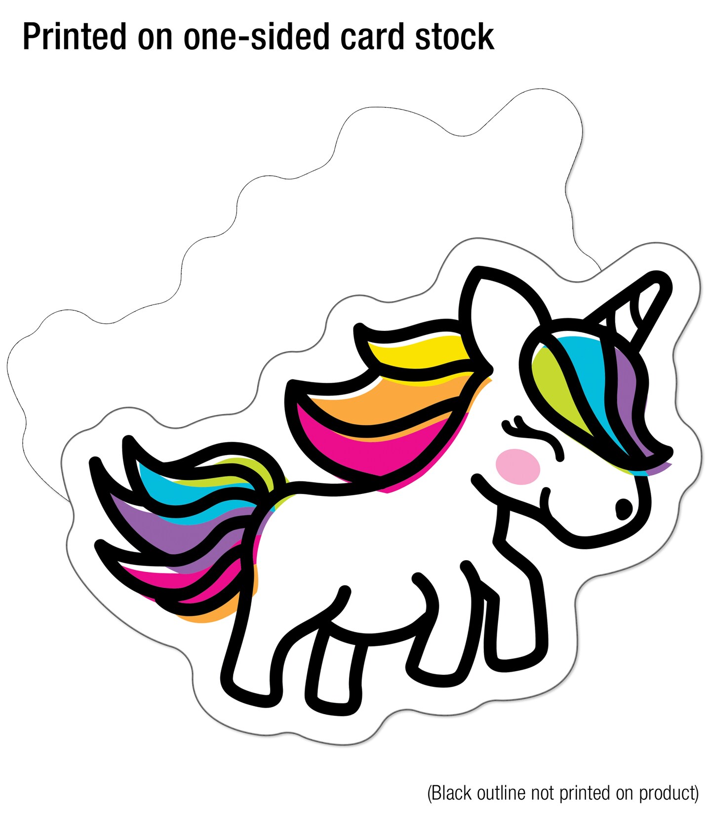 Carson Dellosa 150-Piece Rainbow Decorations, Emoji, Mermaid, Unicorn, Heart, Summer Sunglasses and Star Decor for Bulletin Board, Party and Classroom Must Haves
