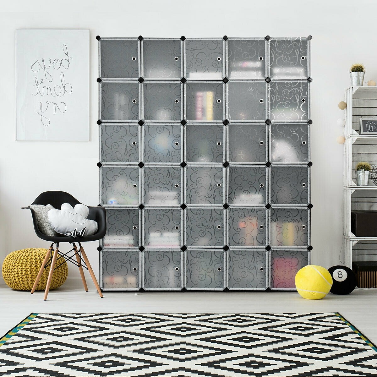Portable cube closet discount