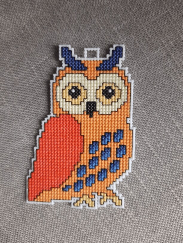 &#x22;Owls&#x22; Counted Cross-Stitch Kit