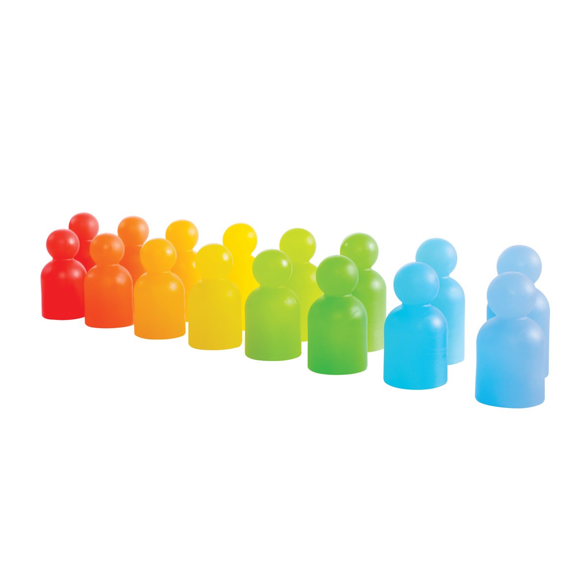 Kaplan Early Learning Company Discovery People - Rainbow - 16 Pieces